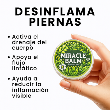 Bálsamo MillowSupply™ | Elimina el edema en pocos días