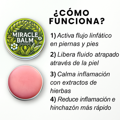 Bálsamo MillowSupply™ | Elimina el edema en pocos días