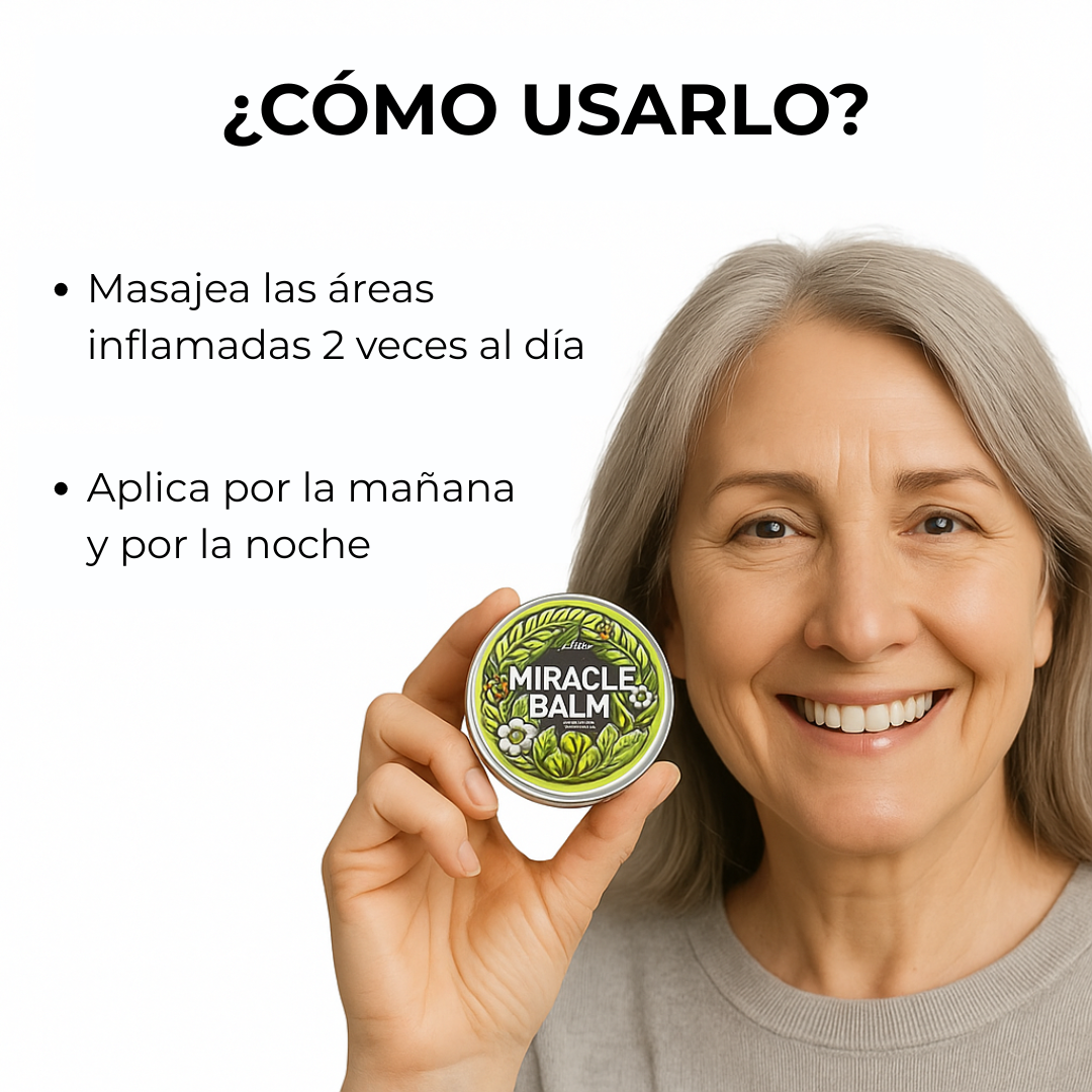 Bálsamo MillowSupply™ | Elimina el edema en pocos días