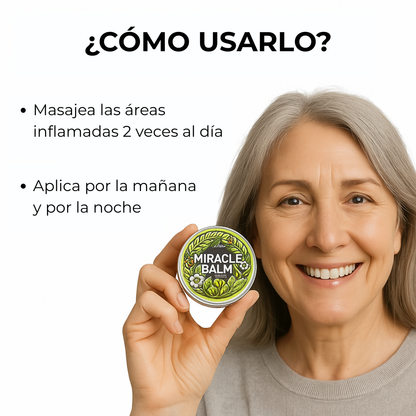 Bálsamo MillowSupply™ | Elimina el edema en pocos días